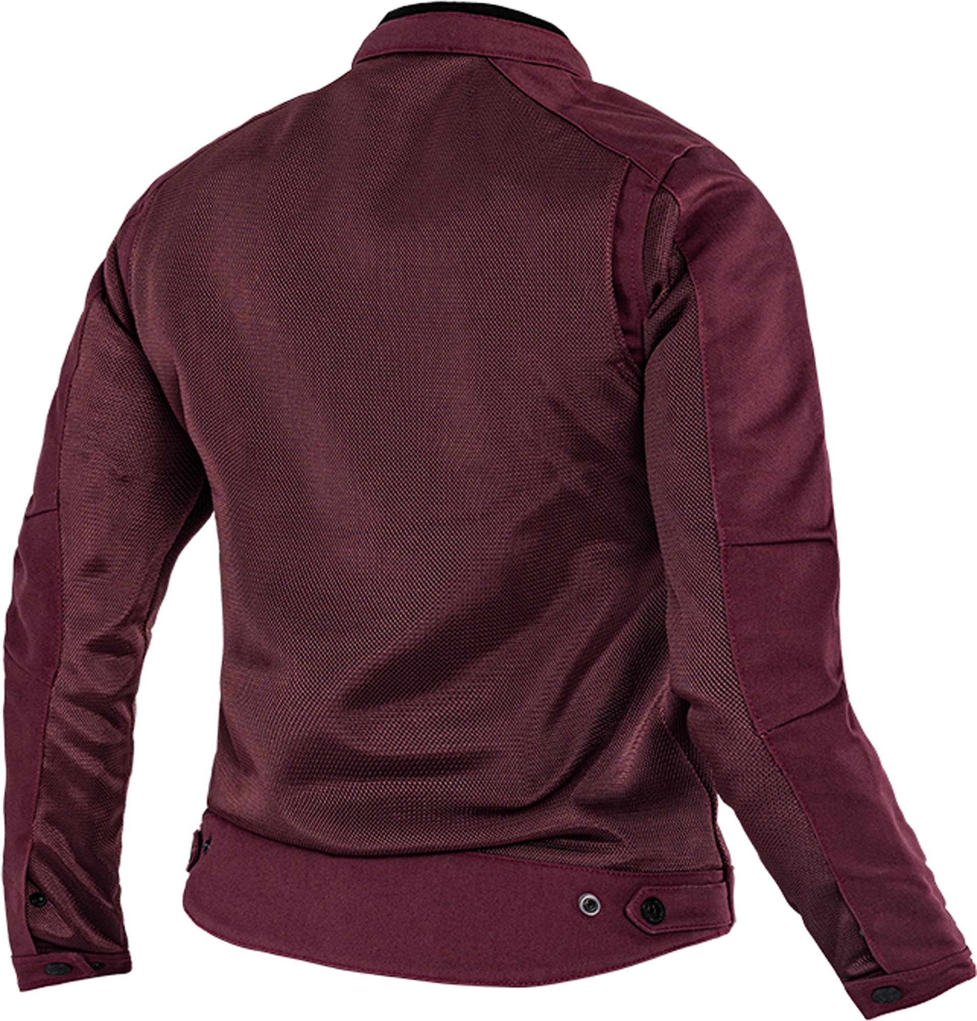 John Doe Aero Mesh perforierte Damen Motorrad Textiljacke rot L Abbildung 5