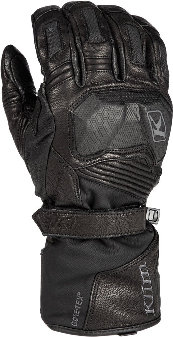 Klim Badlands GTX Long Motorcykel handsker Sort 3XL Figur 1