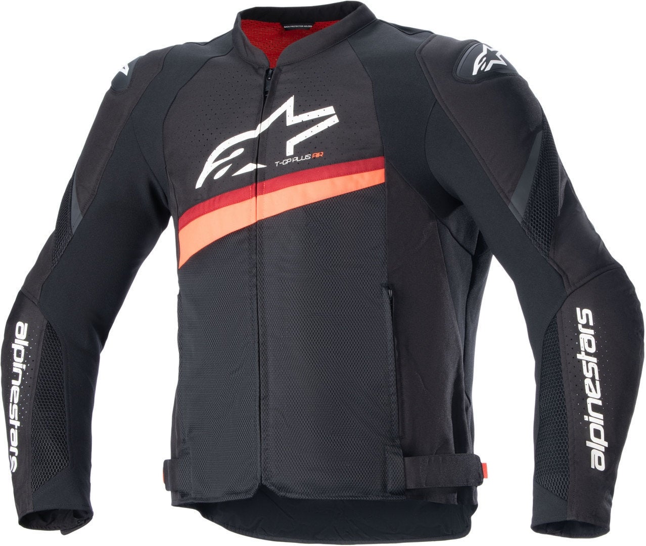 Alpinestars T-GP Plus R V4 Airflow perforated Motorcycle Textile Jacket black/neon-red 3XL Figure 1