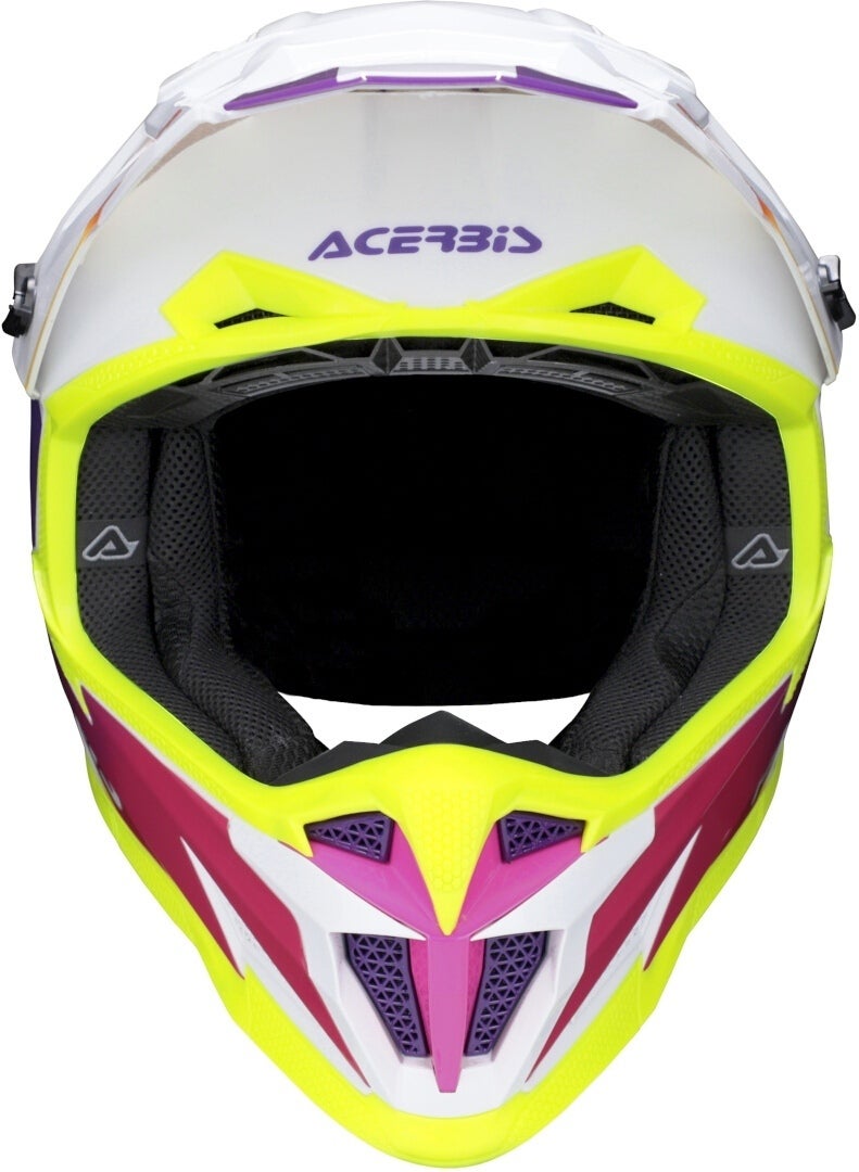 Acerbis T711 Motocross Helmet white/purple L (59/60) Figure 14