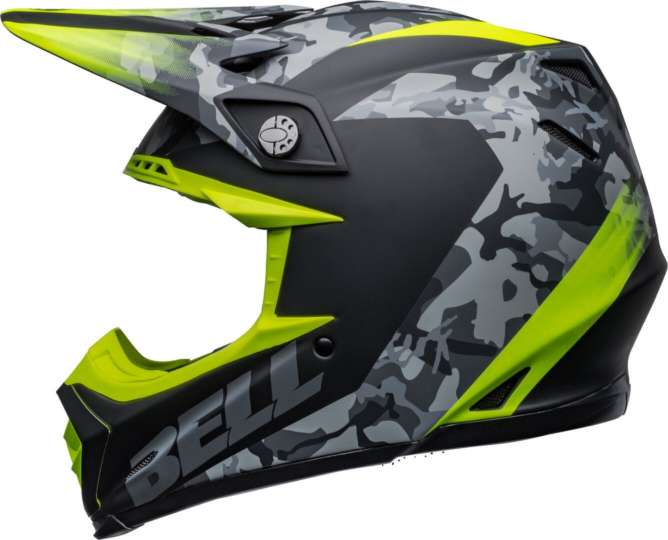 Bell Moto-9 MIPS Venom Casco Motocross nero/giallo XL Figura 4