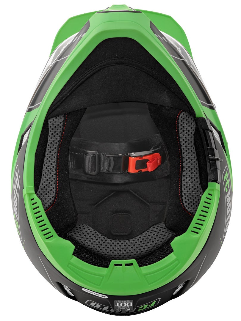 FC-Moto Merkur Pro Air Casco Enduro nero/verde XL Figura 11