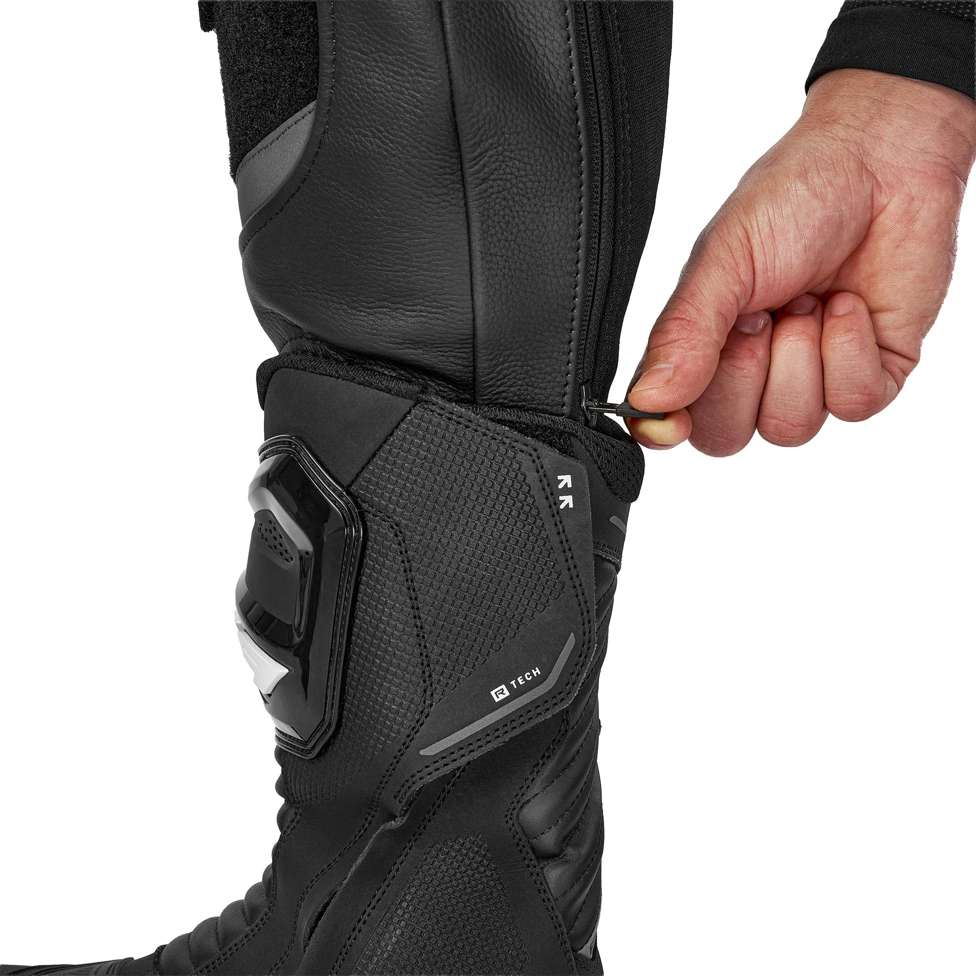SHIMA STR 2.0 Motorrad Lederhose schwarz/rot/fluo-dunkelrot 60 Abbildung 13