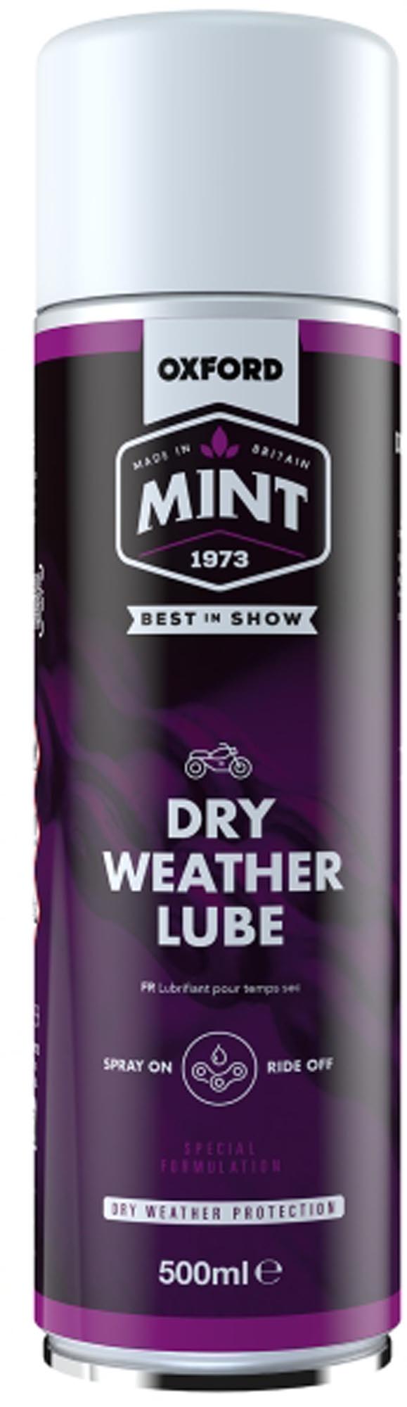 Oxford Mint Dry Weather Lube 500ml Main article Figure 1