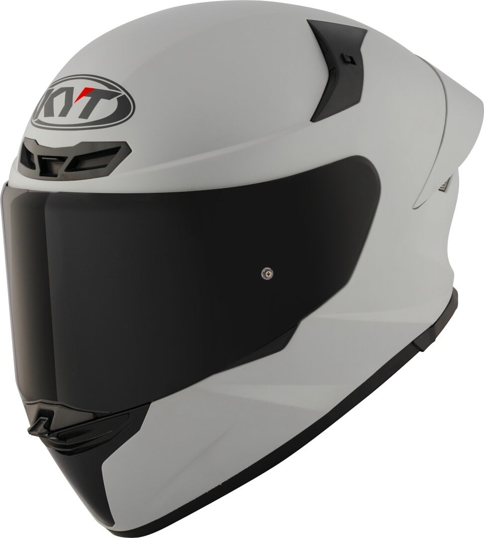 KYT TT-Revo Plain Helm hellgrau matt XXL (63) Abbildung 1