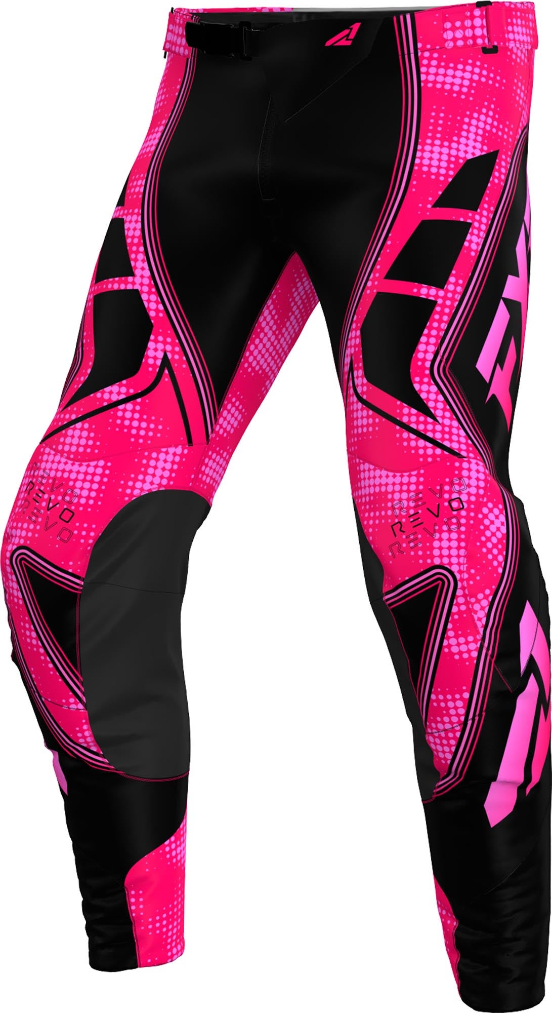 Fxr Men's Black/Hotpink Revo Velocity Motocross Pants