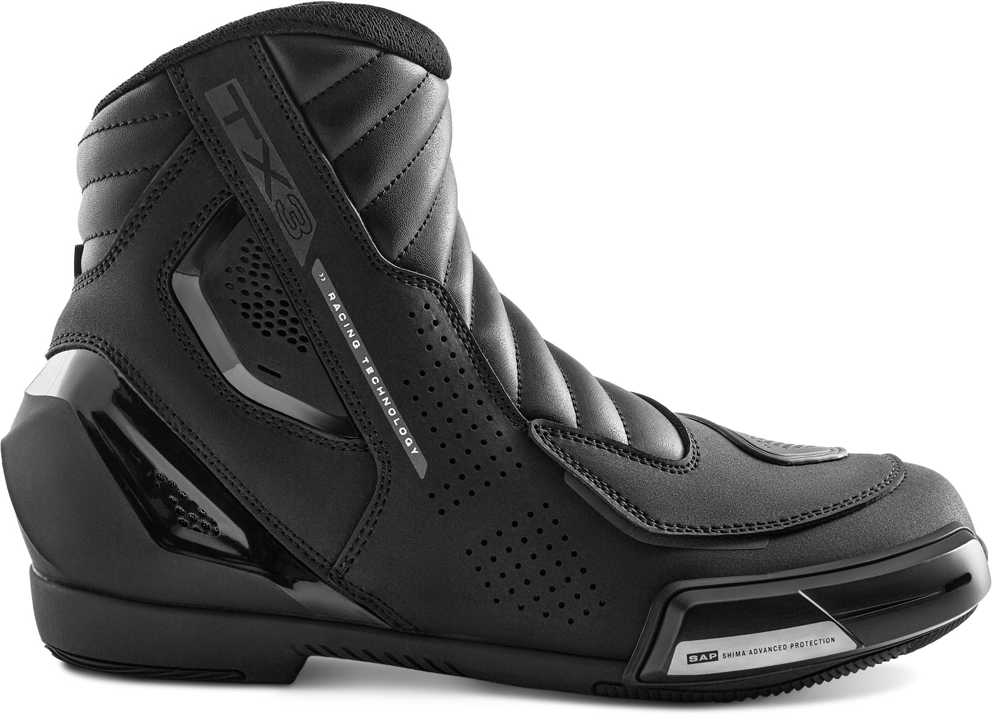 SHIMA TX-3 Motorrad Stiefel schwarz 46 Abbildung 3