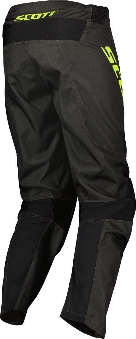 Scott Compete Pantaloni de motocross negru/galben 28 Figura 2