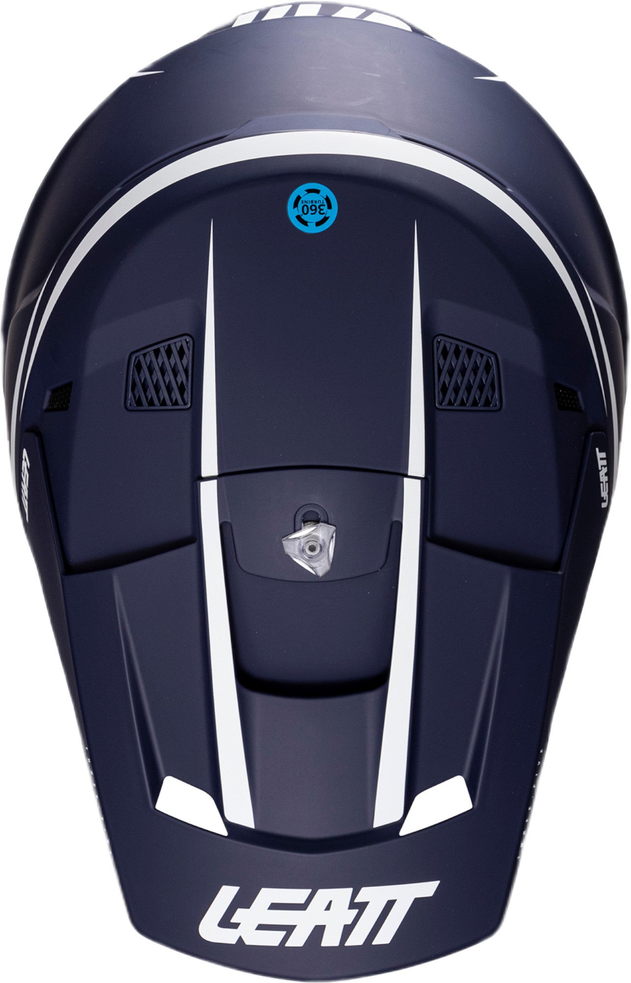 Leatt 3.5 V26 Casque de motocross avec lunettes bleu/blanc S (55/56) Figure 8