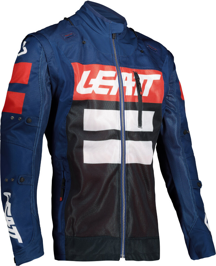 Leatt Moto 4.5 X-Flow Giacca Motocross blu/rosso L Figura 2