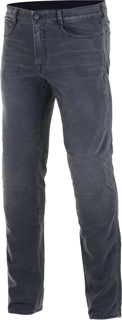 Alpinestars Copper V2 Plus Motorcykel Jeans Sort vask 36 Figur 1