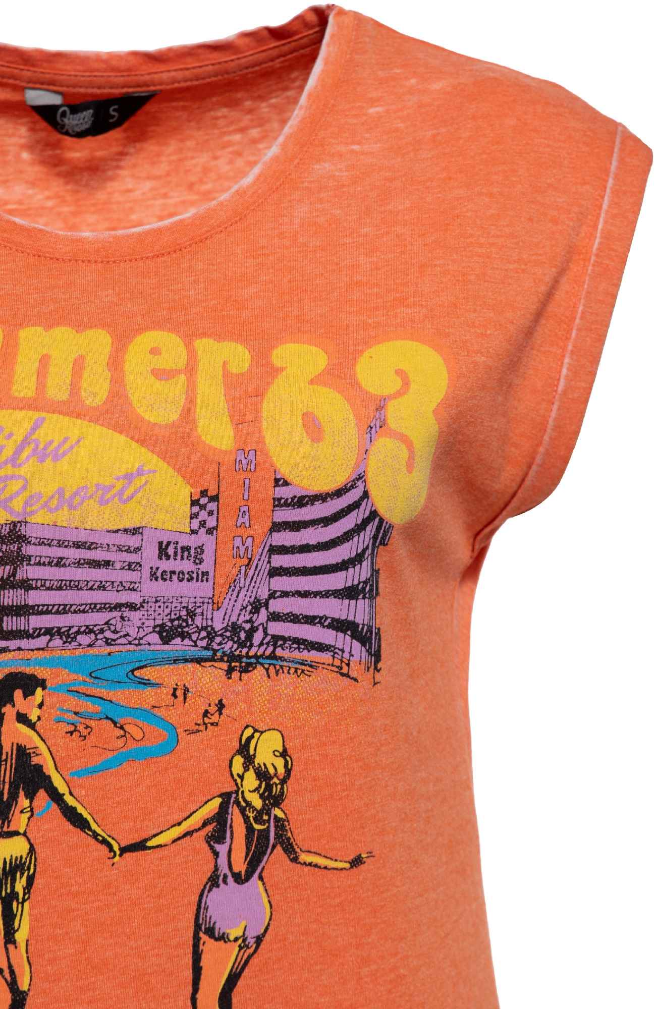 Queen Kerosin Summer 63 Damen T-Shirt M Abbildung 3