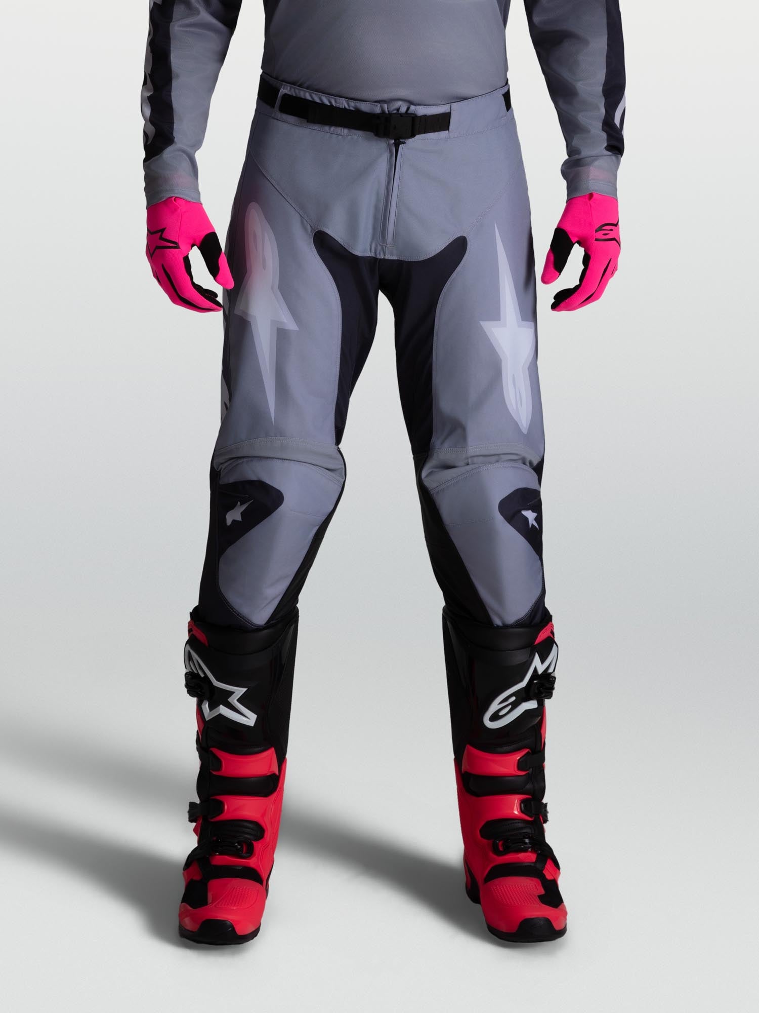 Alpinestars Racer Amber Motocross Hose grau/lila 28 Abbildung 6