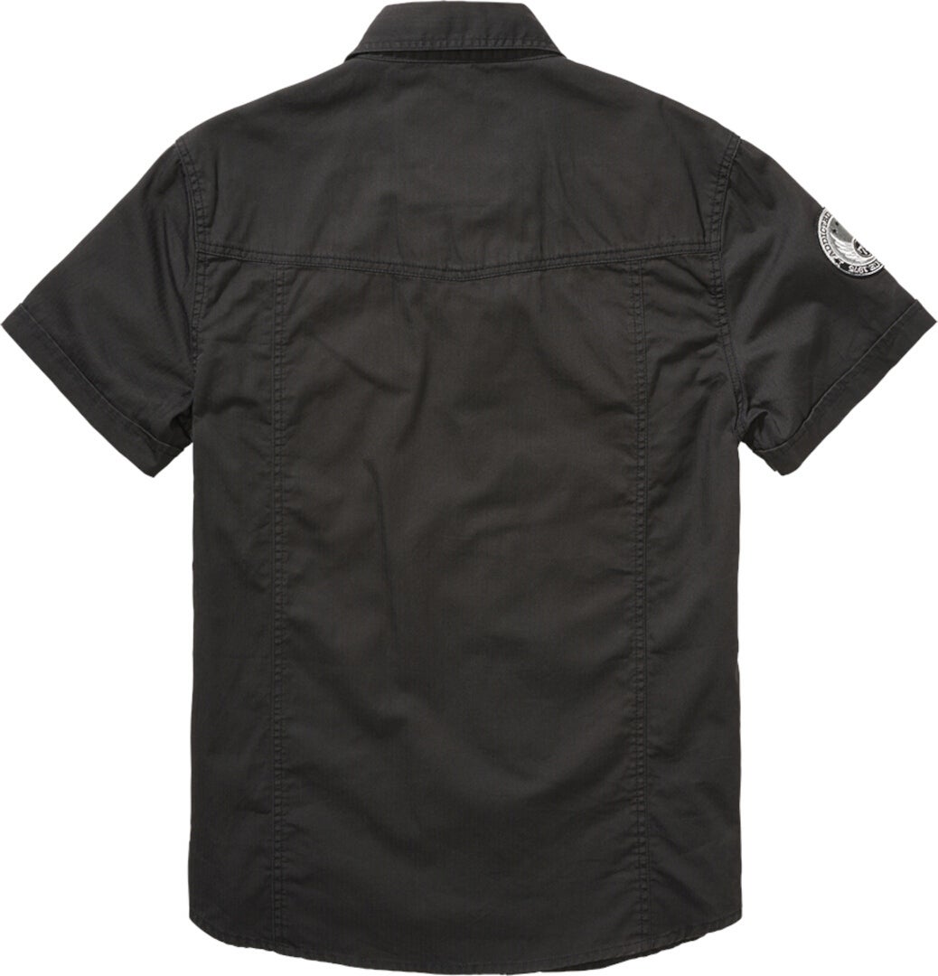 Brandit Luis Vintage Camicia a maniche corte nero 7XL Figura 2