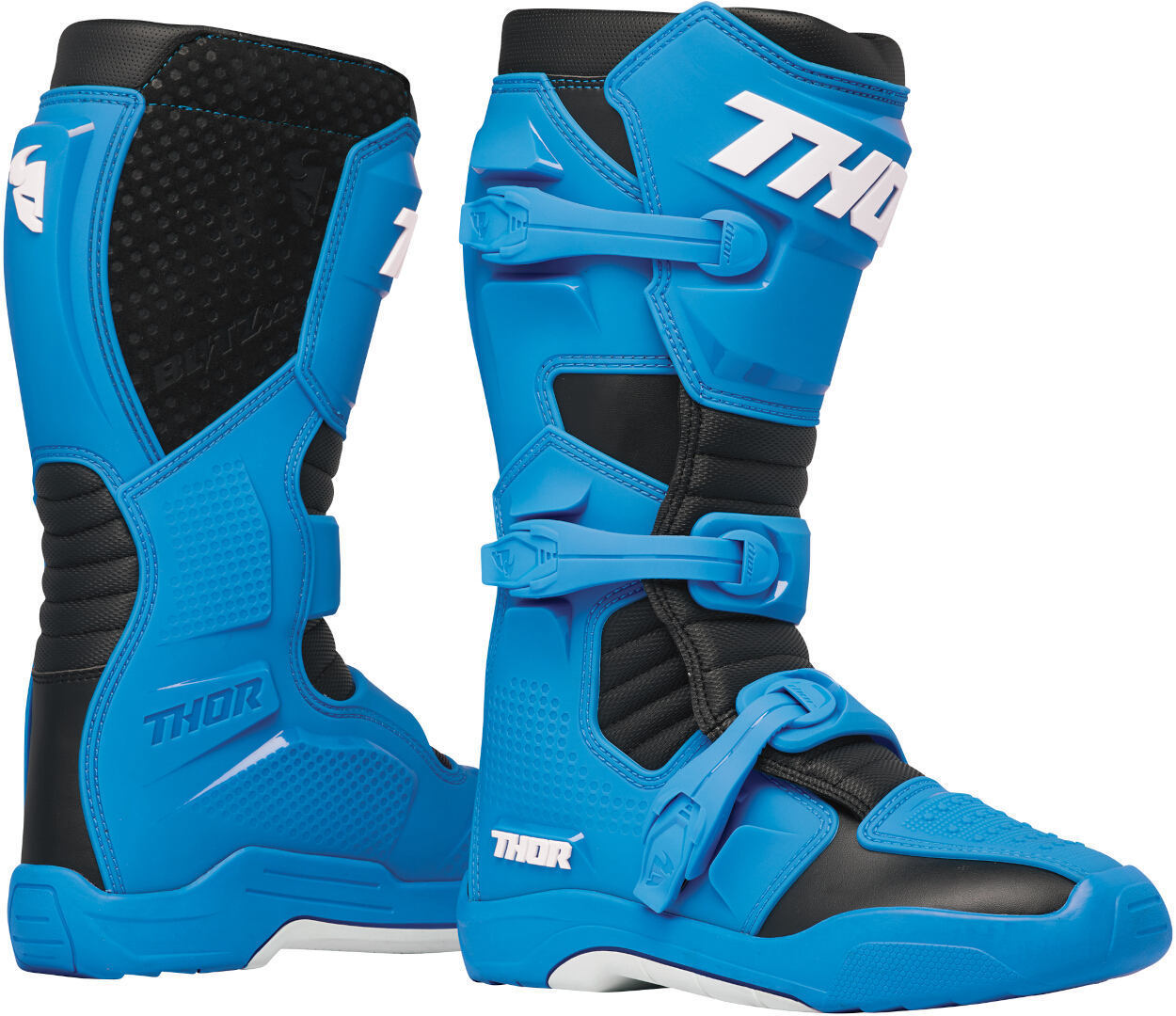 Thor Blitz XR MX Motokrosové boty modrá/černá 15 Obrázek 1