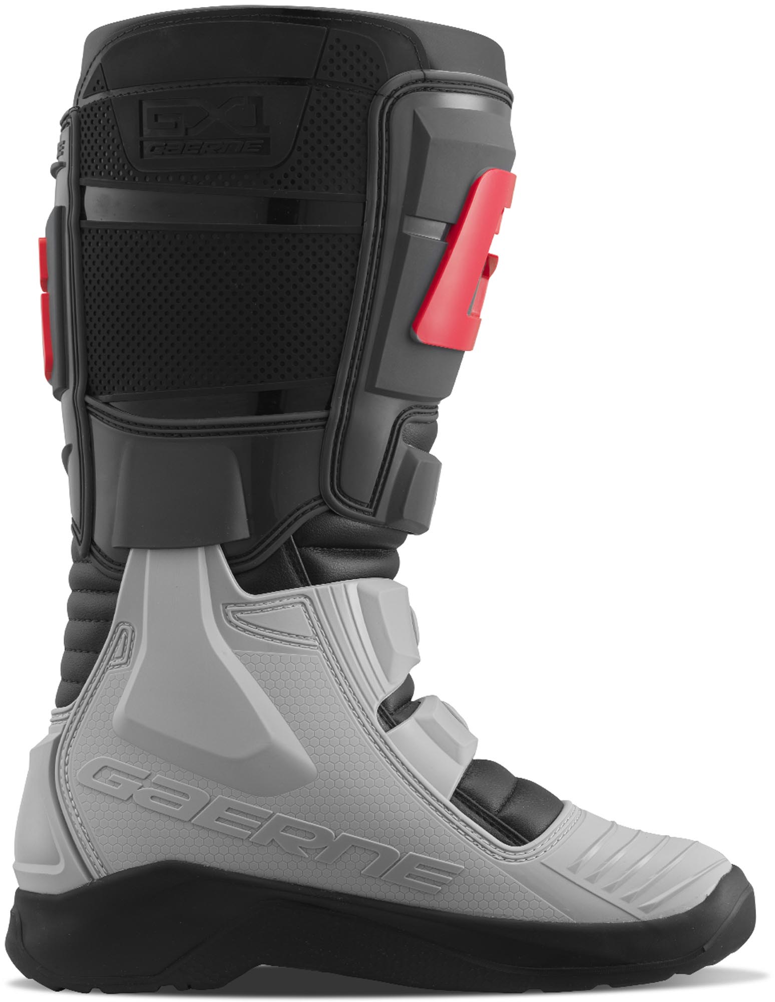 Gaerne GX1 Evo Motocross Stiefel grau/rot 49 Abbildung 3