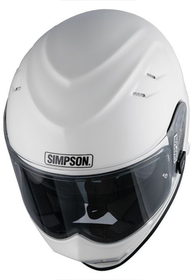 Simpson Venom Solid 06 Helm Wit XL (62) Figuur 2