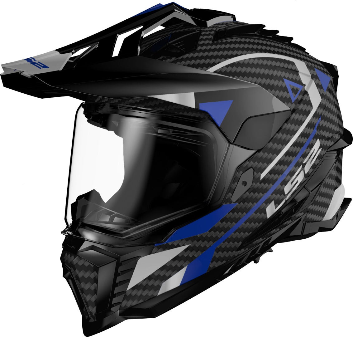 LS2 MX701 Explorer Carbon Adventure Motocross Helm XL (61/62) Abbildung 1