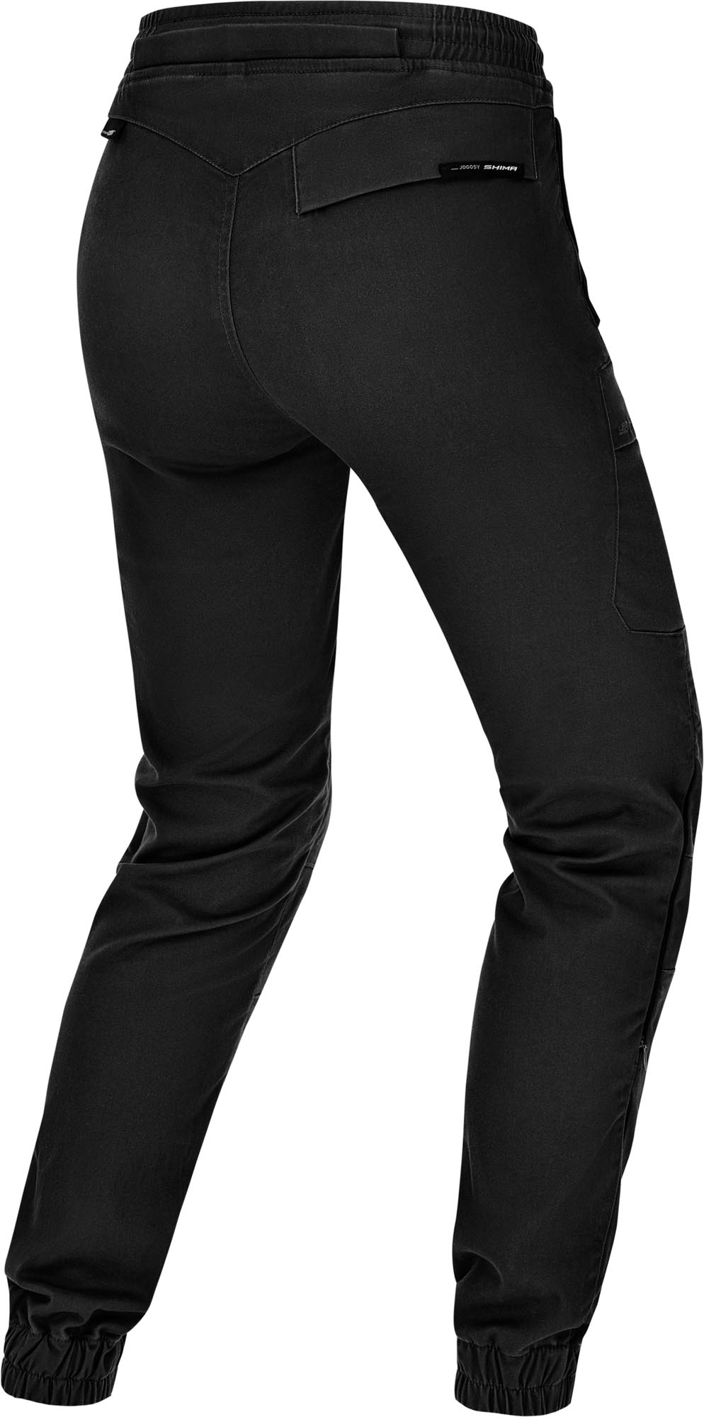 SHIMA Joggsy Damer motorcykel tekstilbukser Sort 32 Figur 2