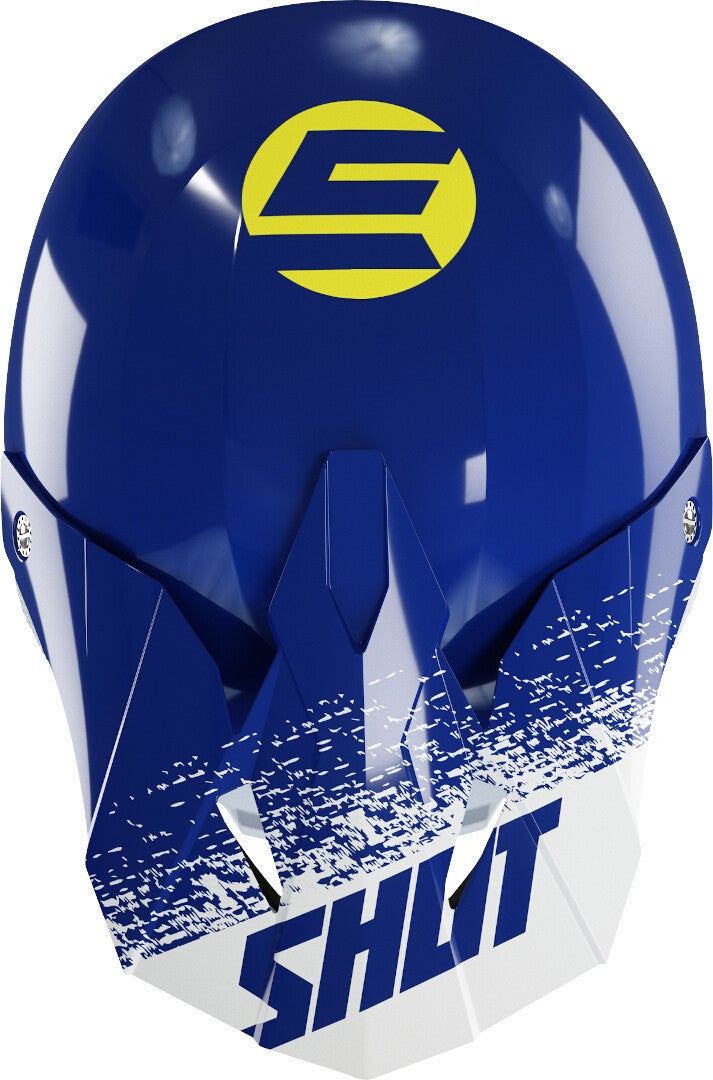 Shot Furious Roll Motocross Helmet blue/yellow S (55/56) Figure 3