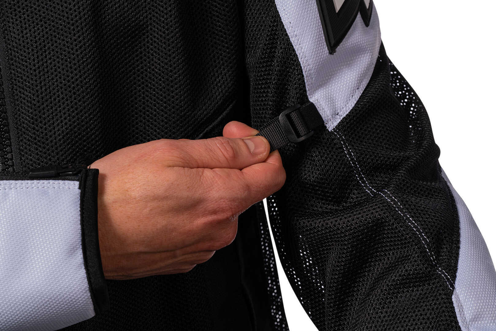 Icon Mesh AF 2023 Motorcycle Textile Jacket black/white L Figure 6