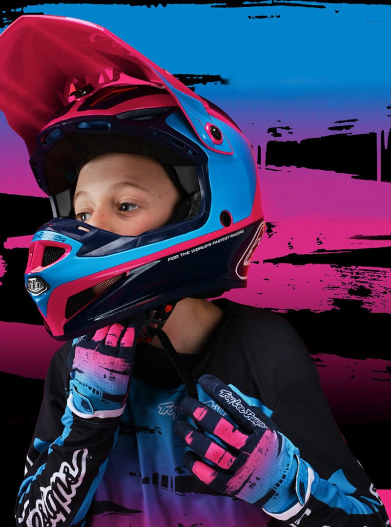 Troy Lee Designs SE4 One & Done Corsa Casco da motocross giovanile Y/M (50/51) Figura 6