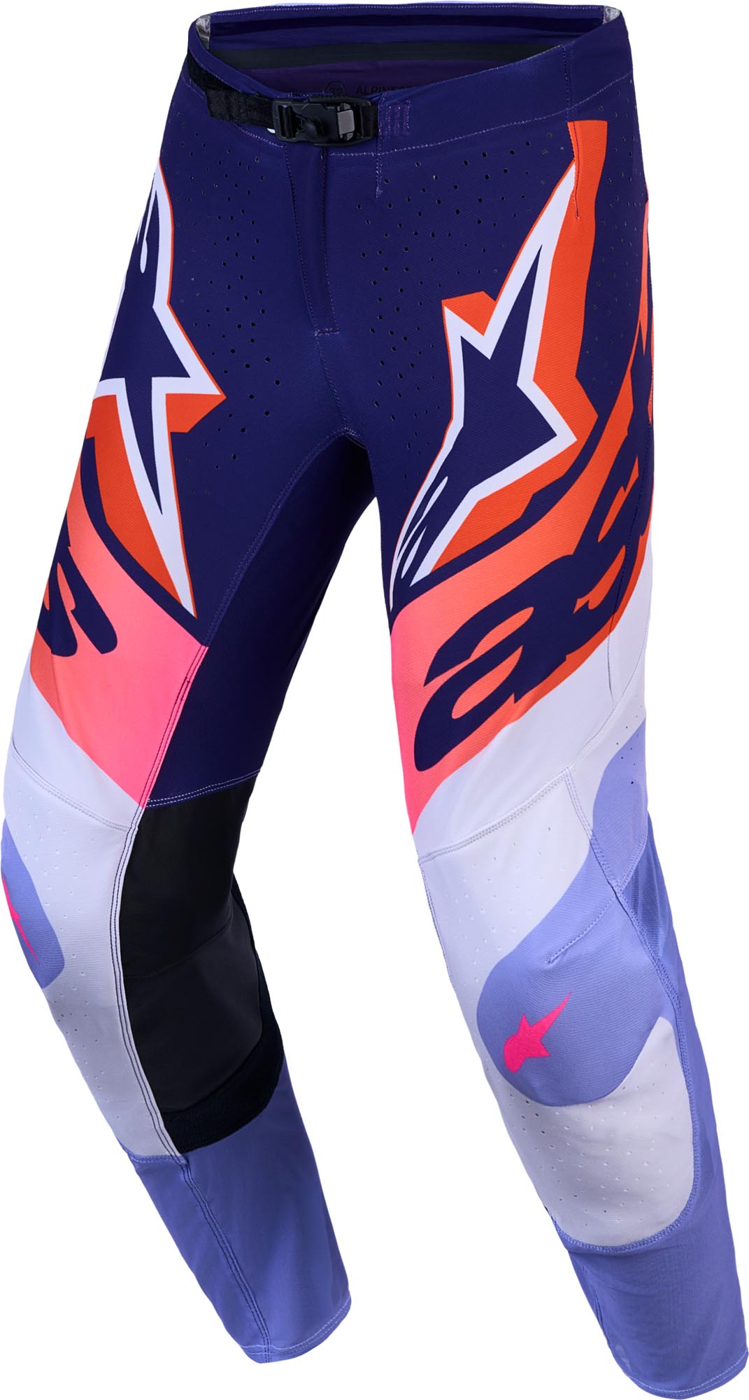 Alpinestars Supertech Dyna Motokrosa bikses violeta/rozā 34 1. attēls