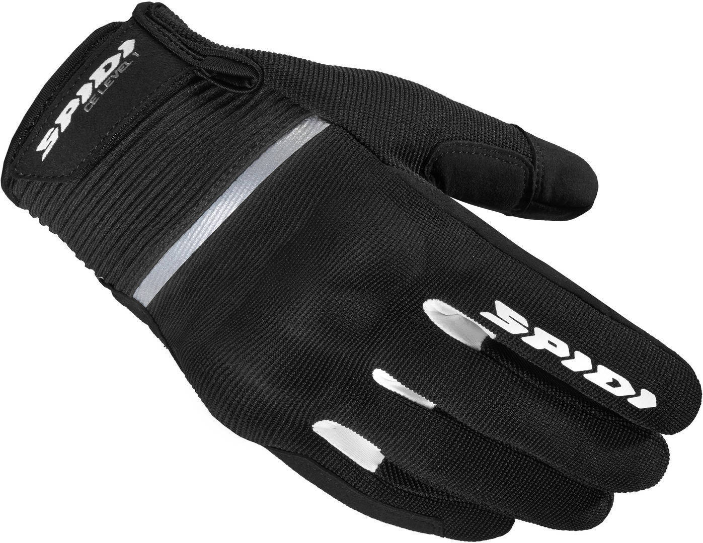 Spidi Flash Gants de moto Noir/Blanc M Figure 1