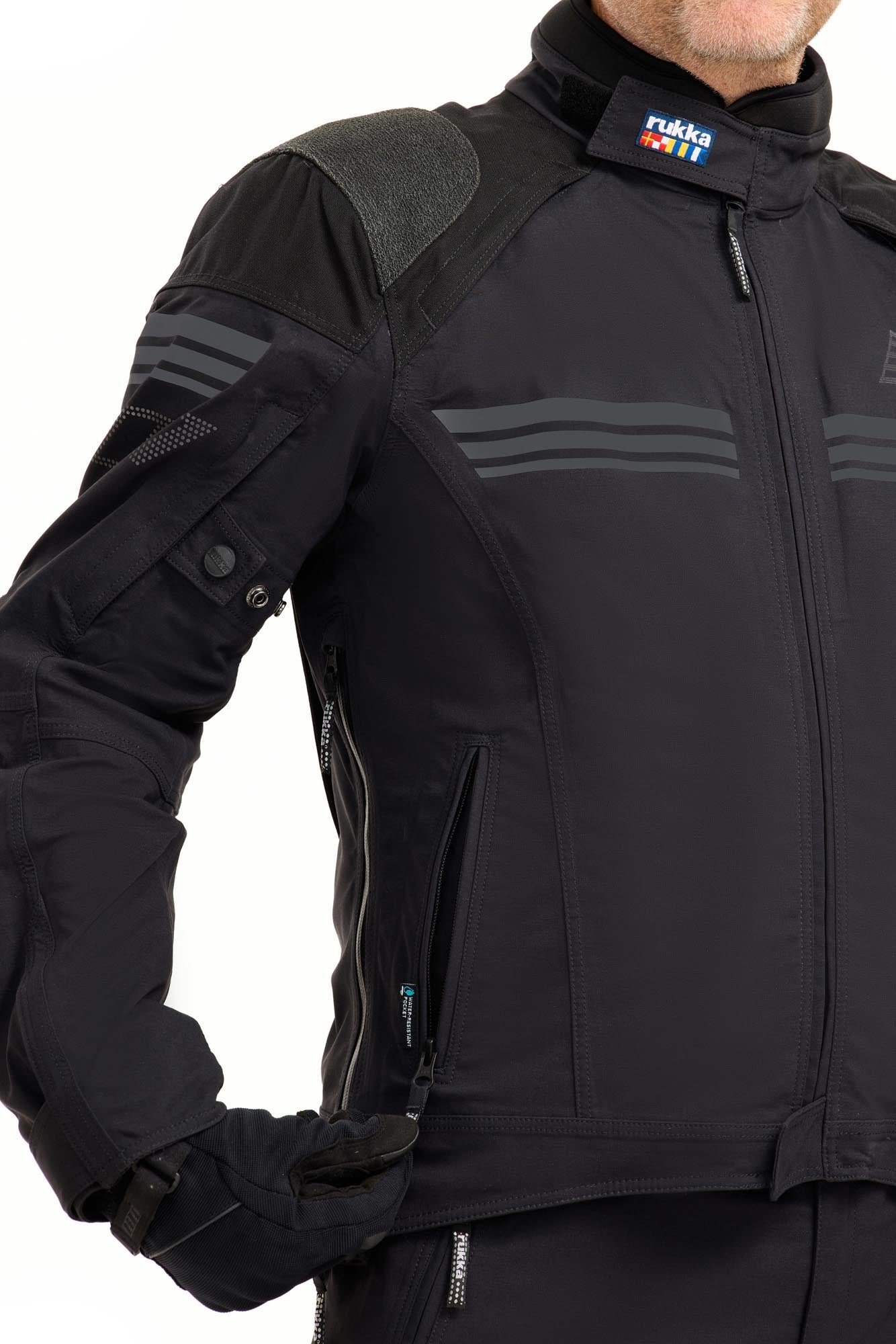 Rukka Armatou-R Chaqueta textil de moto negro 50 Figura 5