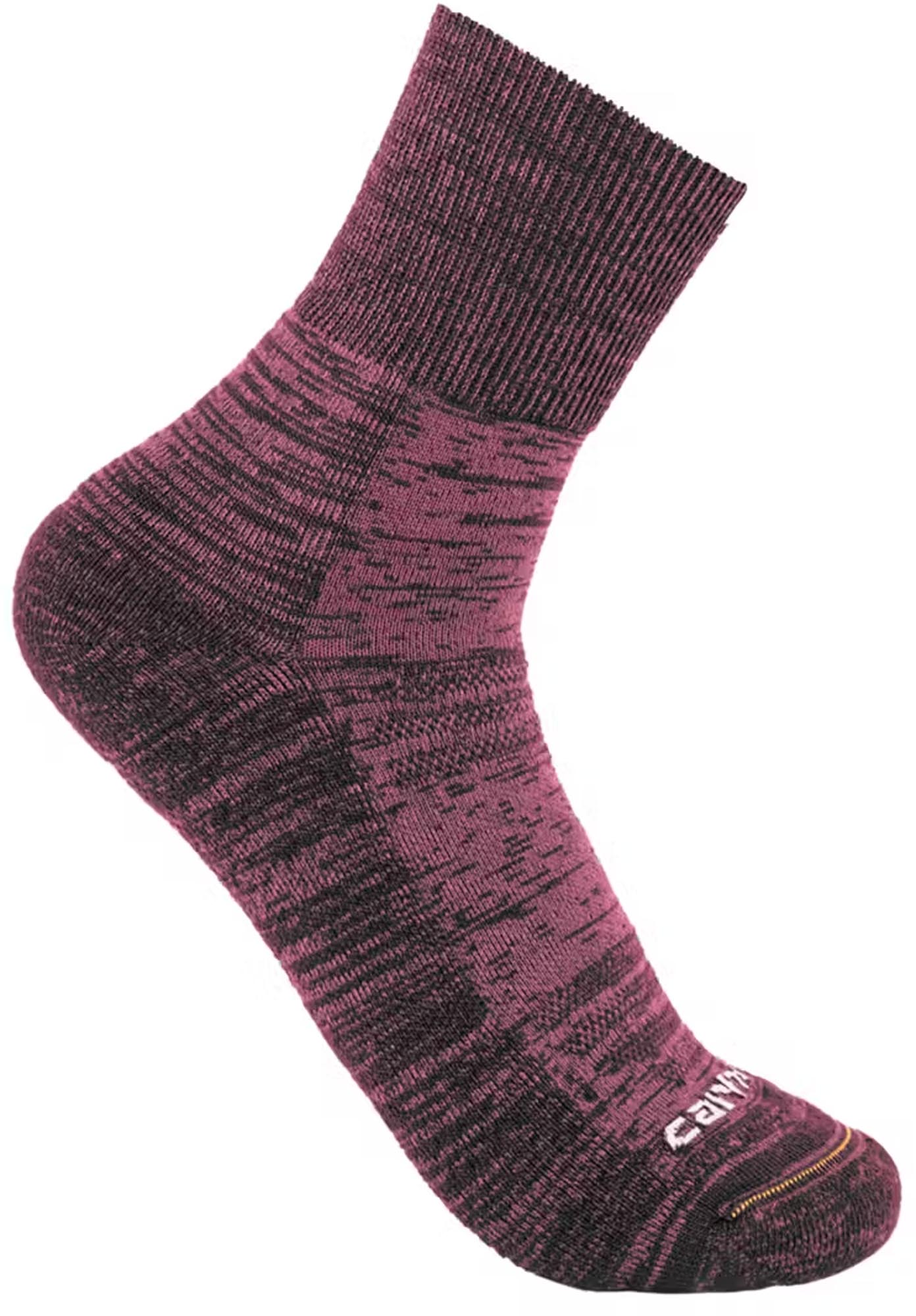 Carhartt Twin Knit Midweight Crew Damstrumpor Magenta M Figur 1