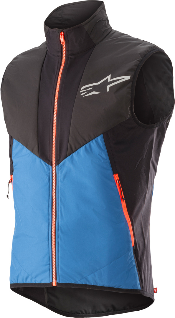 Alpinestars Denali 2 Cyklistická vesta černá/modrá L Obrázek 1