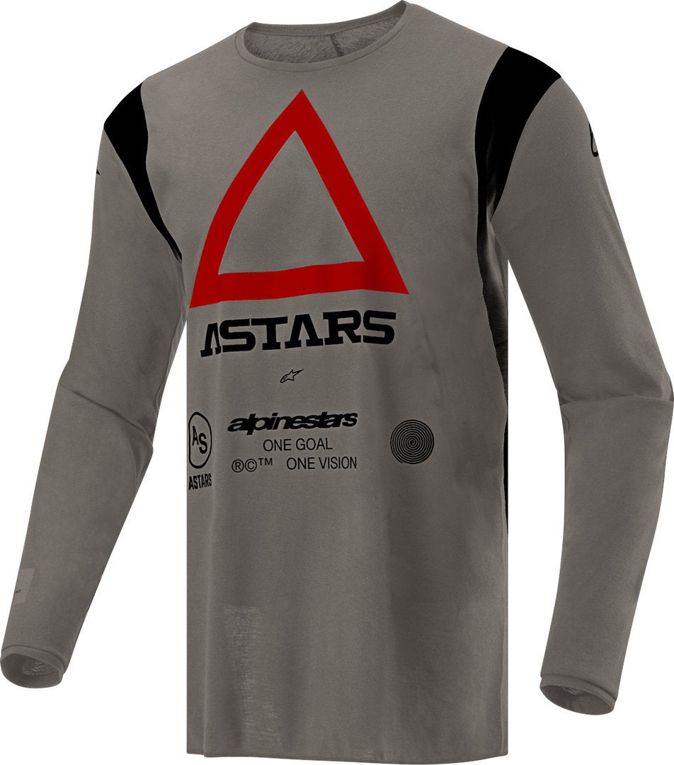 Alpinestars Techdura Motocross Jersey taupe XXL Figure 1