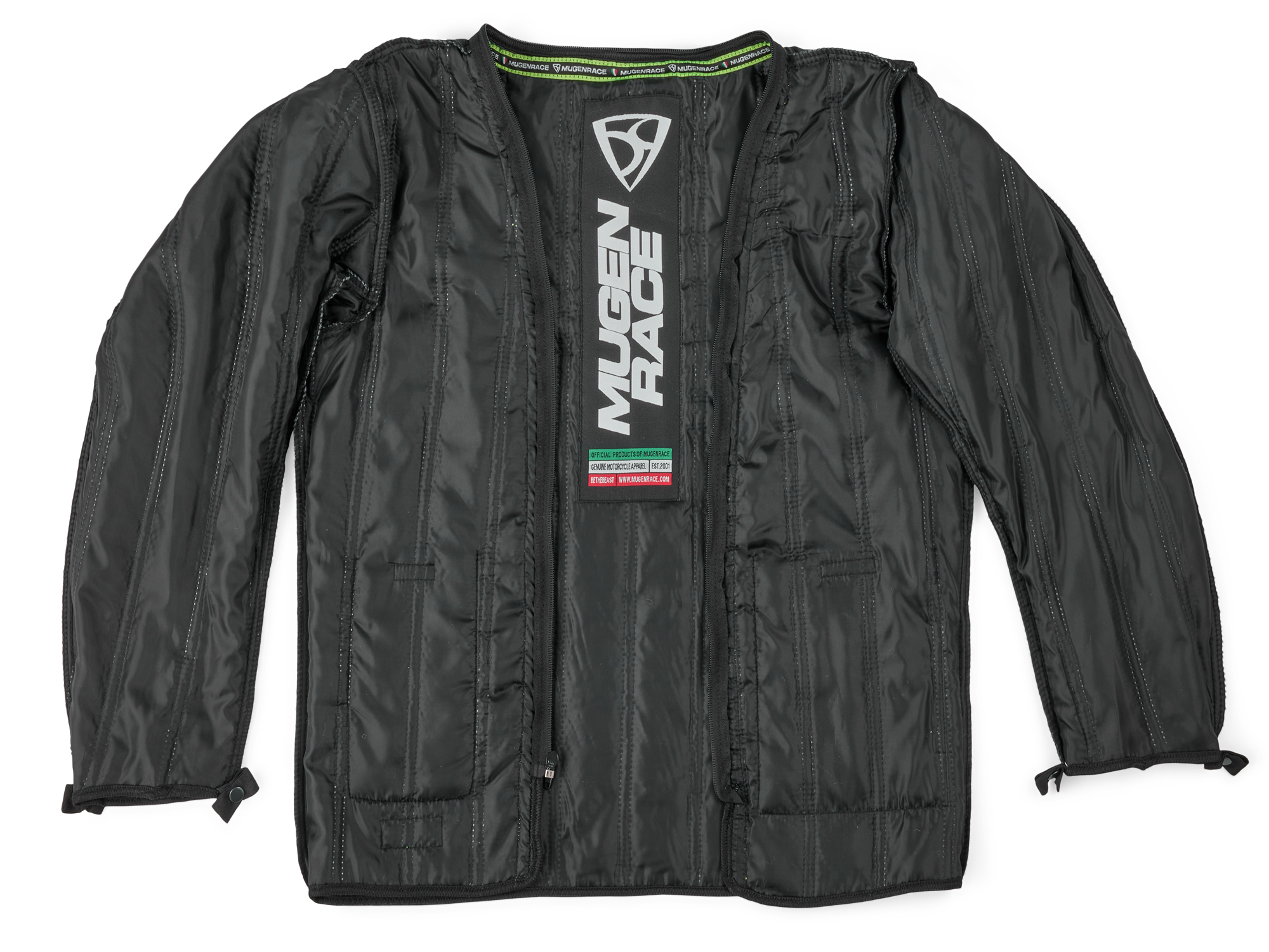MUGENRACE Fuggire-A Motorcykel Textil Jacka svart/gul 3XL Figur 7