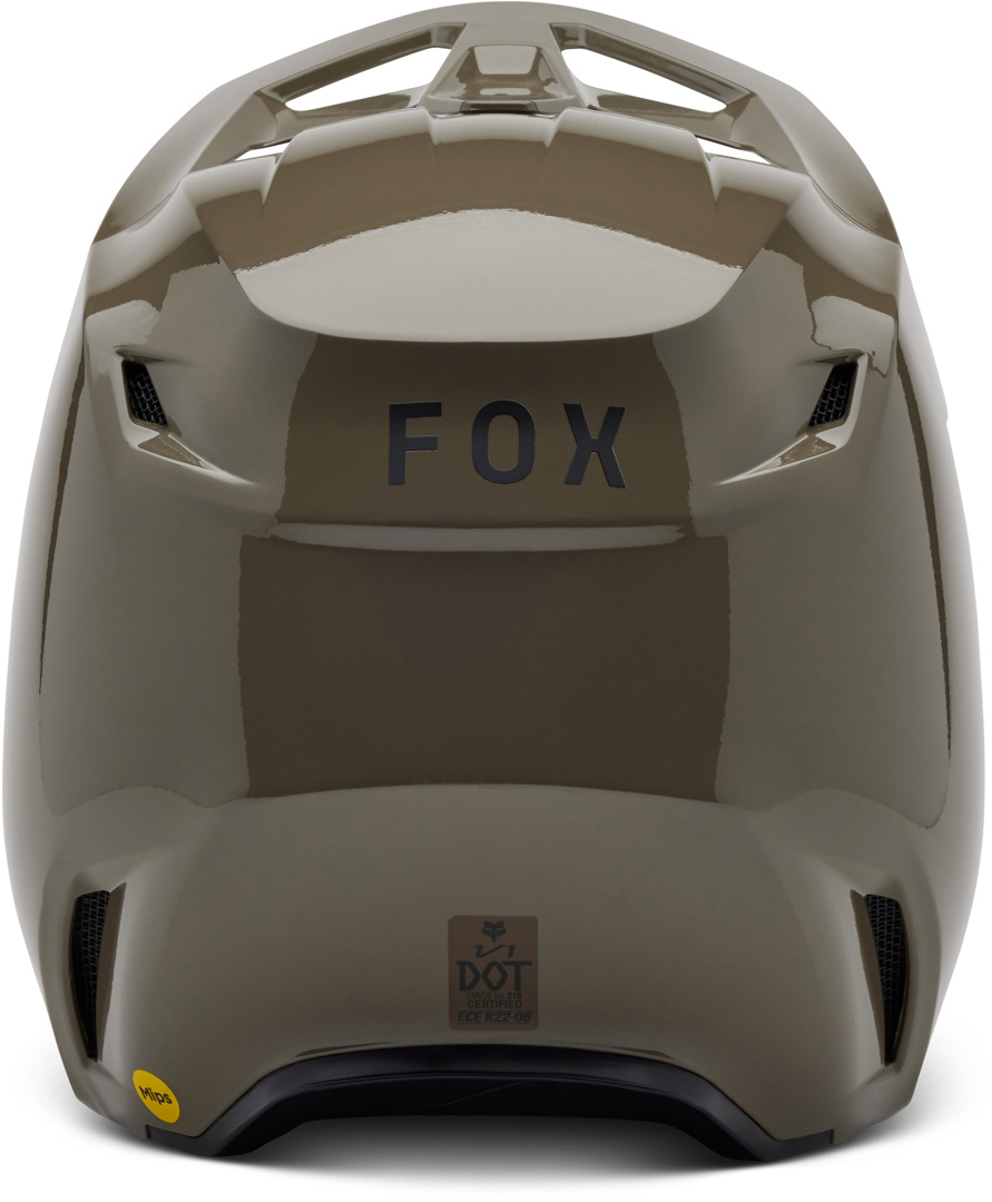 FOX V1 Solid Casque de motocross olive S (55/56) Figure 2