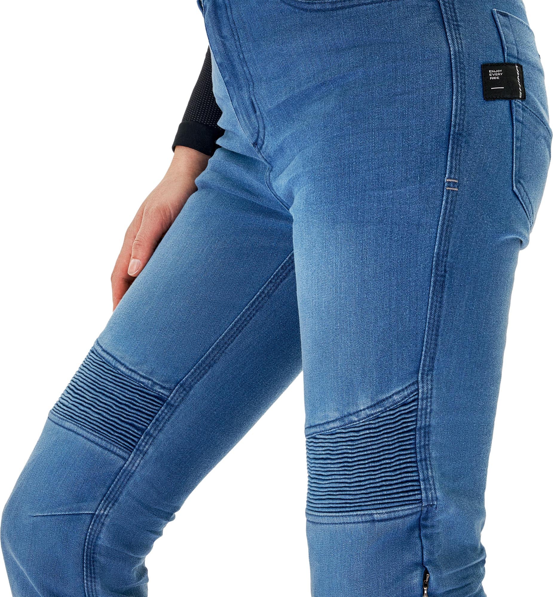 Side view of SHIMA Zenith Ladies Motorcycle Jeans