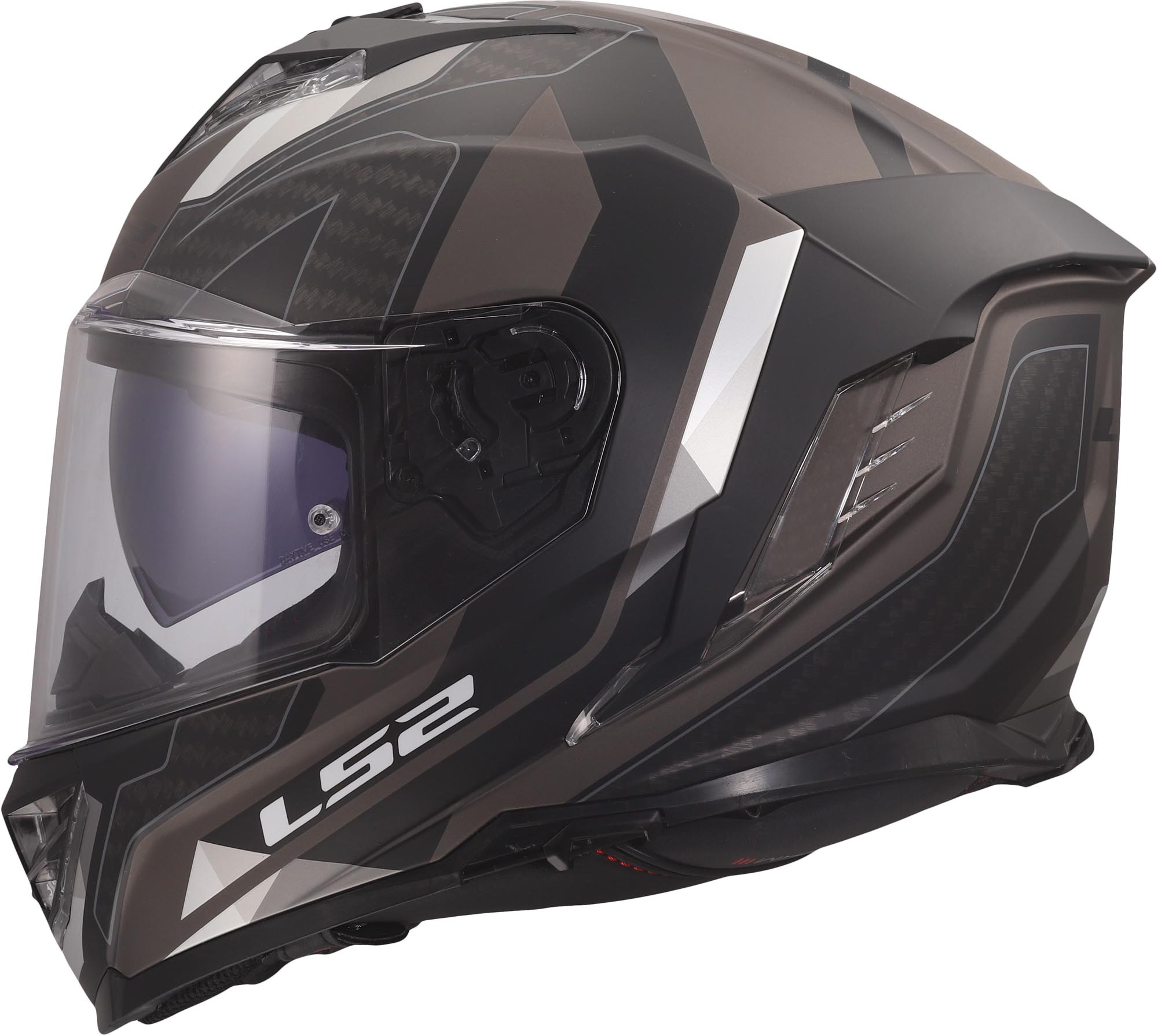 LS2 FF818 Storm III Sporty Casque noir/gris XL (61/62) Figure 2