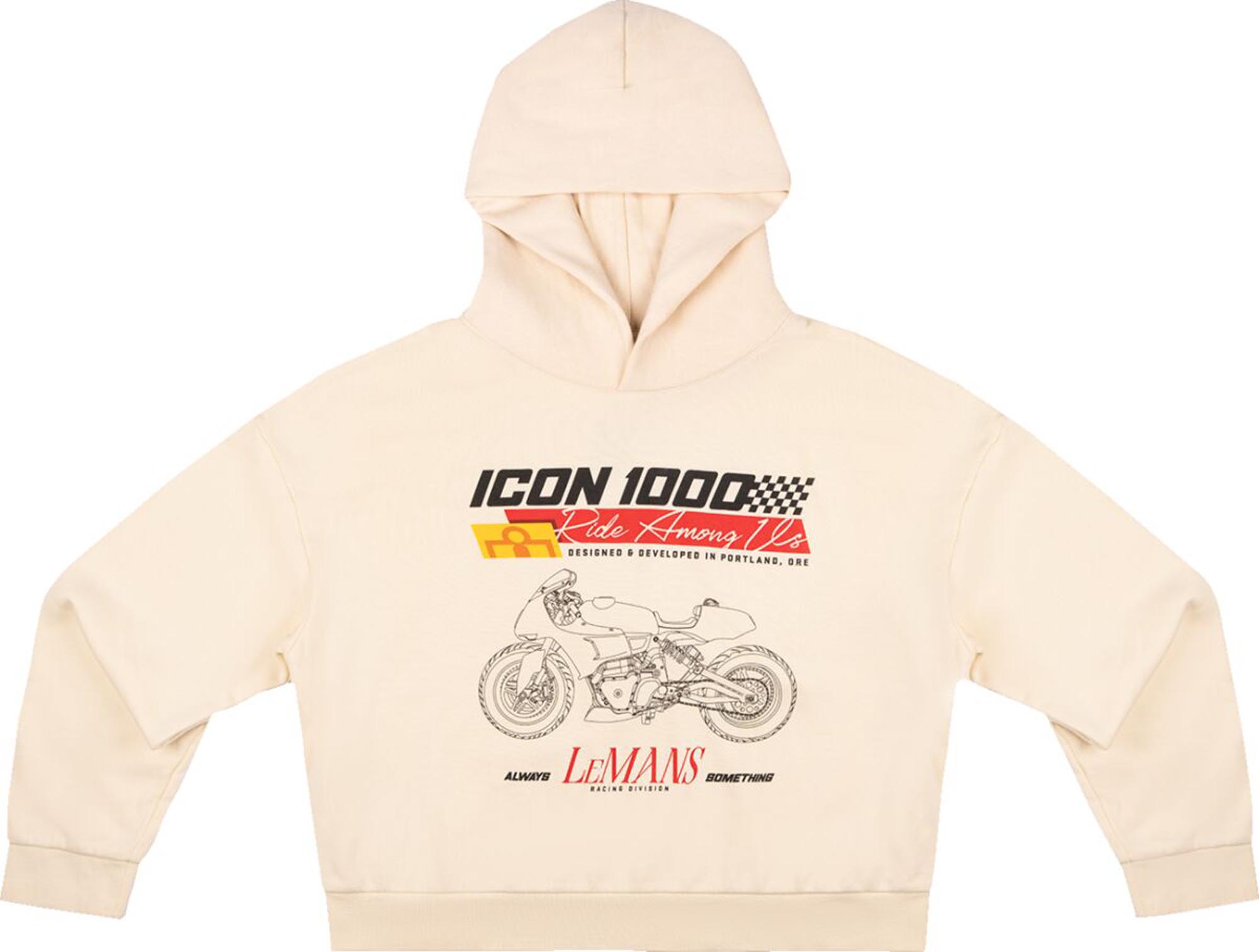 Icon Always Something Damska bluza z kapturem L Rysunek 1