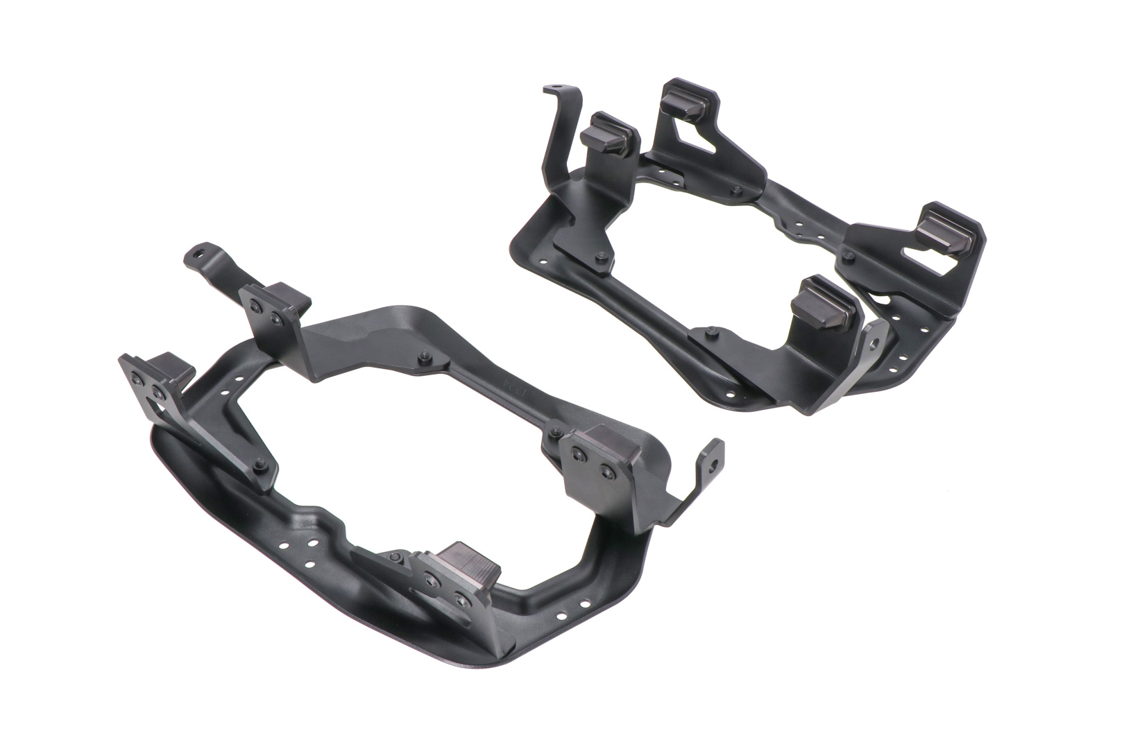 Suport lateral SW-Motech PRO pentru suportul original al carcasei - Negru. BMW R 1300 GS / R 1300 GS Adventure. Figura 1