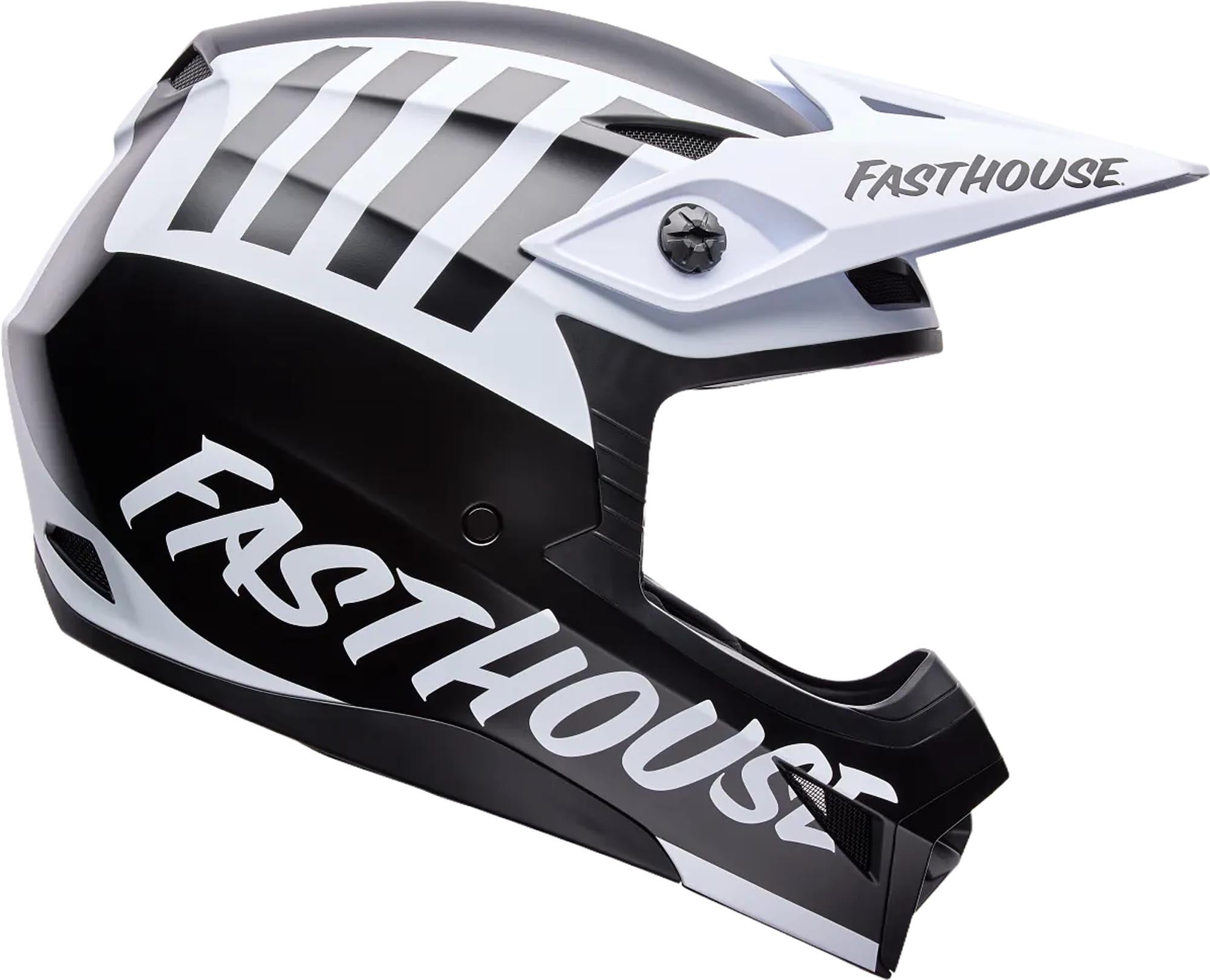 Side view of Bell MX-10 MIPS Fasthouse Motocross Helmet