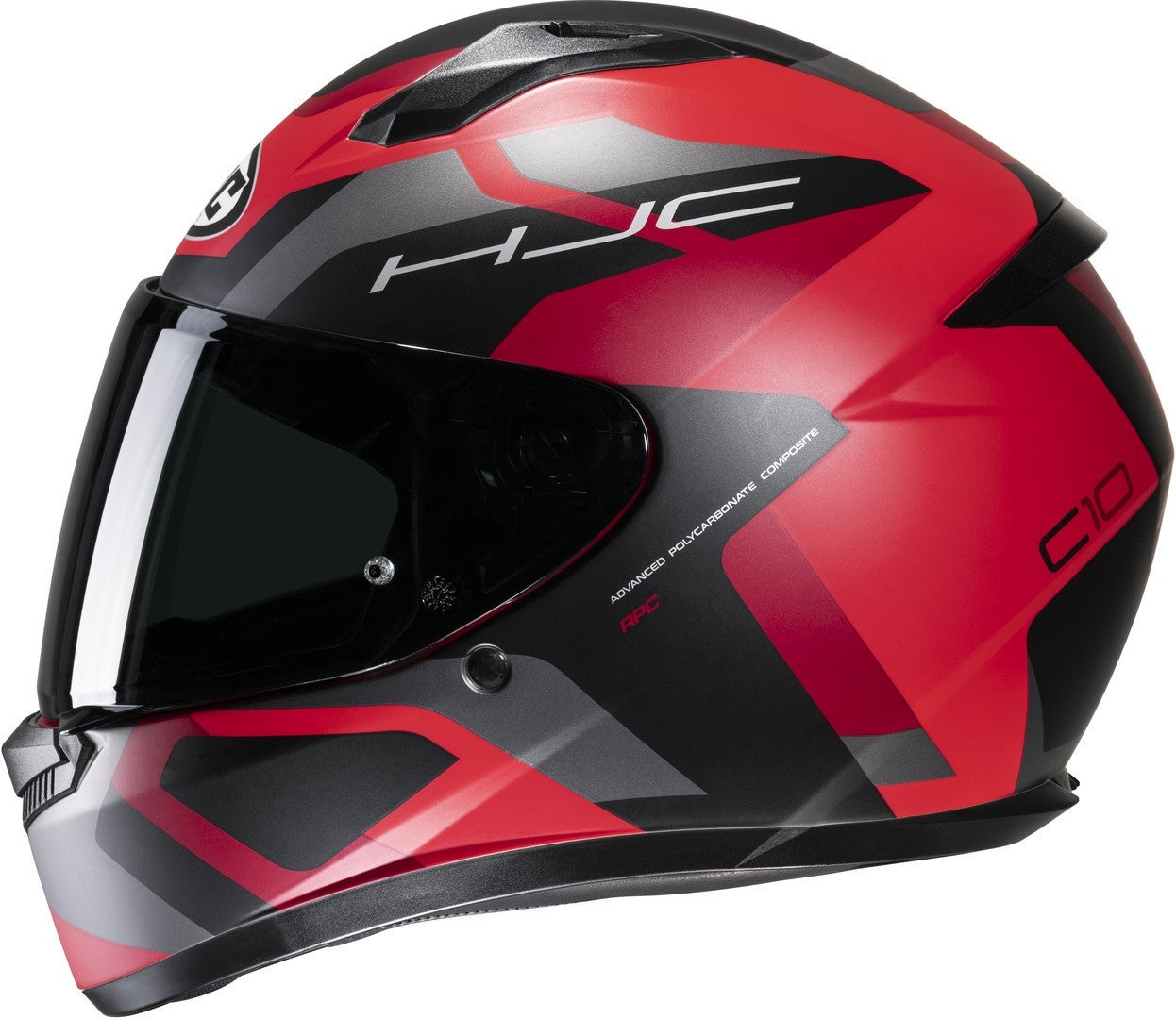 HJC C10 Tins Casque noir/rouge S (55/56) Figure 2