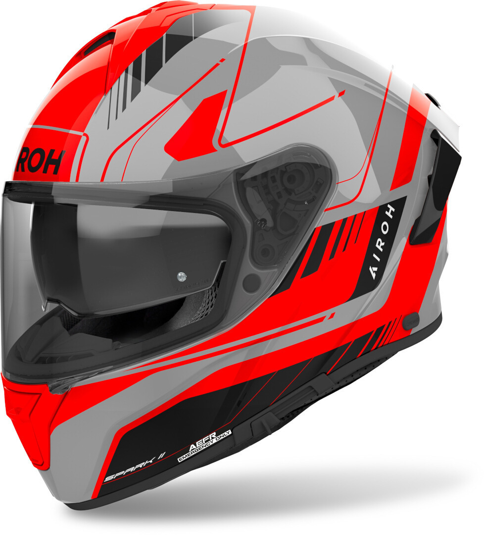 Airoh Spark 2 Chrono Cască Gri/Roșu L (59/60) Figura 1