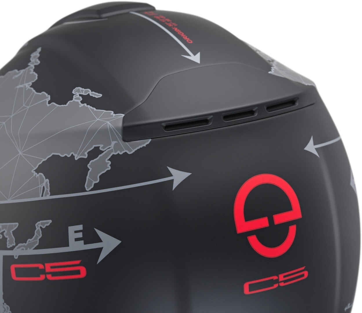 Schuberth C5 Globe 플립업 헬멧 검정/회색 S (55) 그림 2