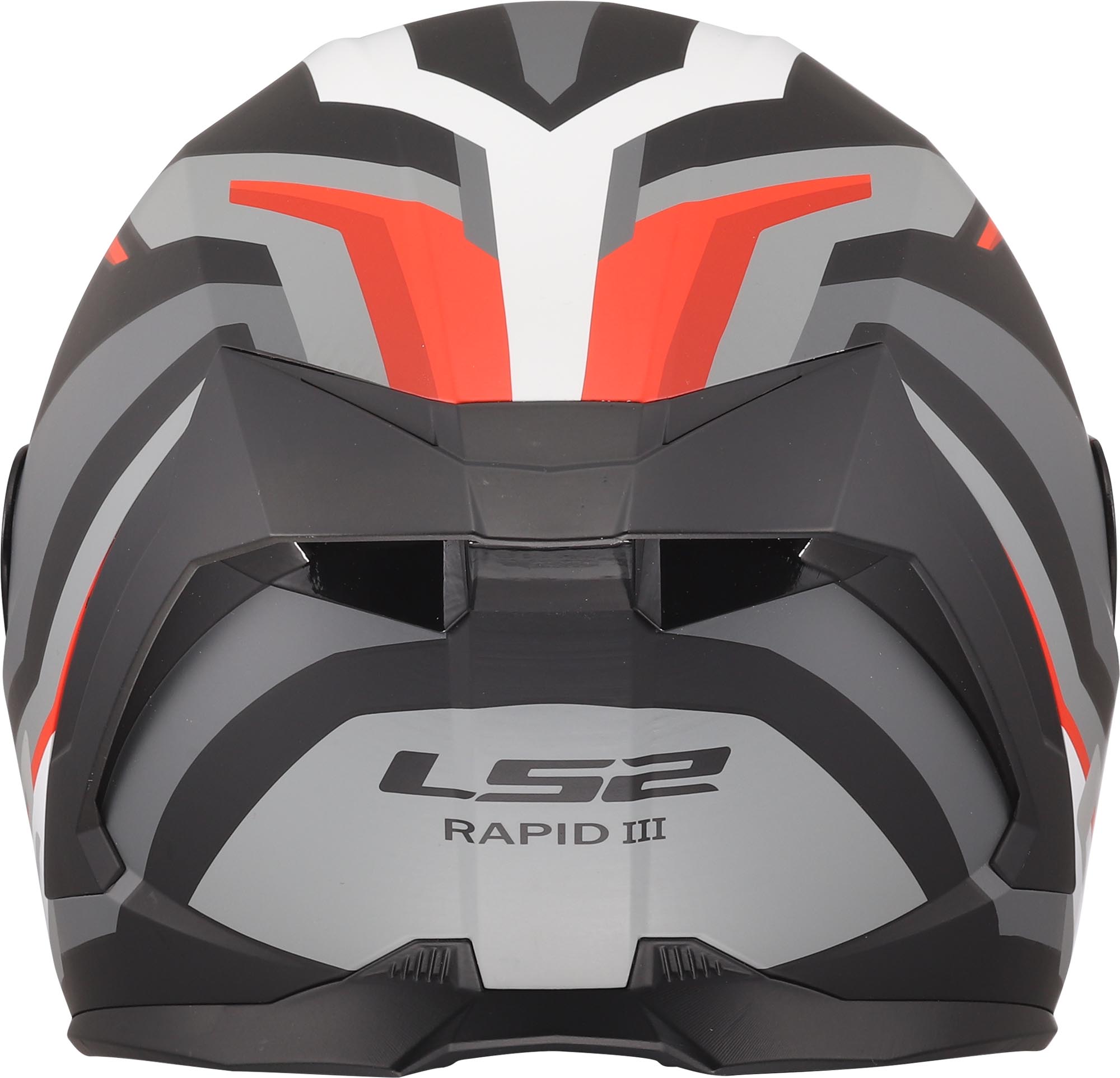 LS2 FF820 Rapid III Hyper Helm schwarz/rot XXL (63/64) Abbildung 5