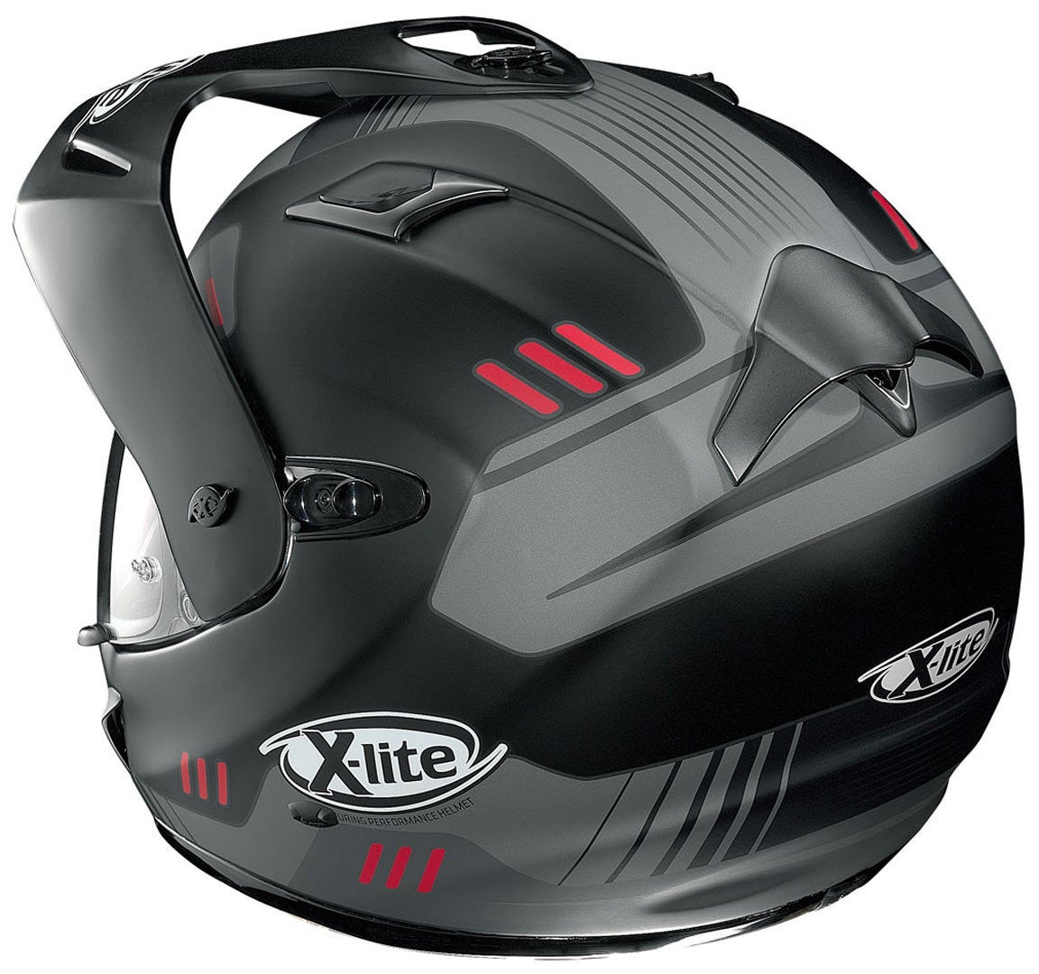 X-Lite X-551 GT Calama N-Com Capacete preto fosco/vermelho M (56/57) Figura 3