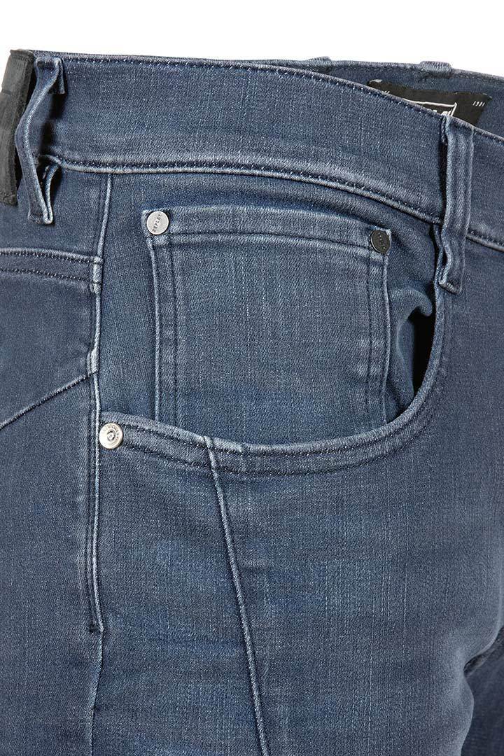 Replay Swing Jeans da moto blu Short 27 Figura 4