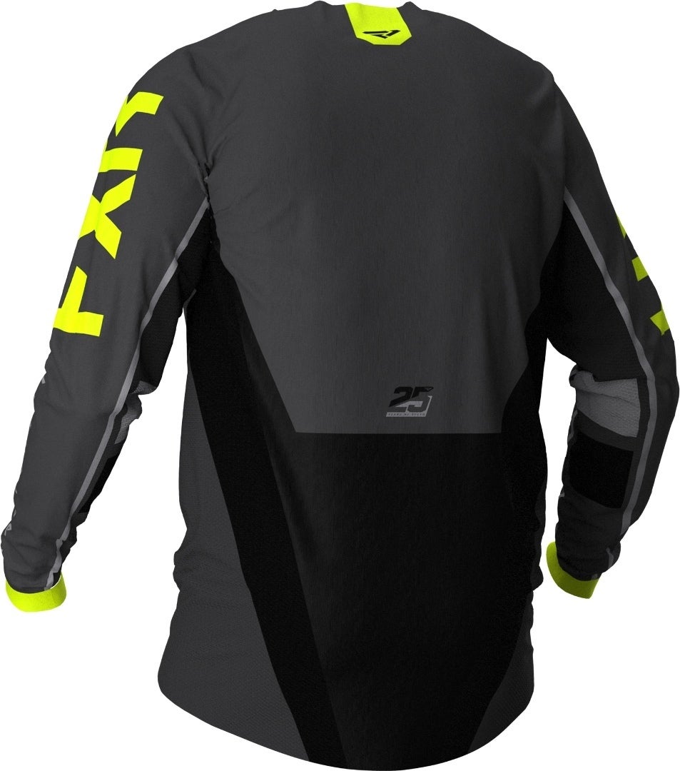 FXR Podium Off-Road MX Gear Motocross Jersey sort/grå/grøn XL Figur 2