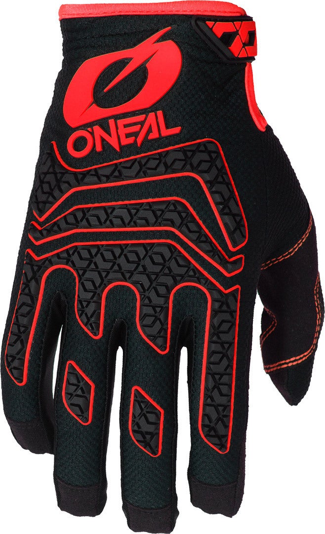 Oneal Sniper Elite Motocross handsker sort/rød S Figur 1