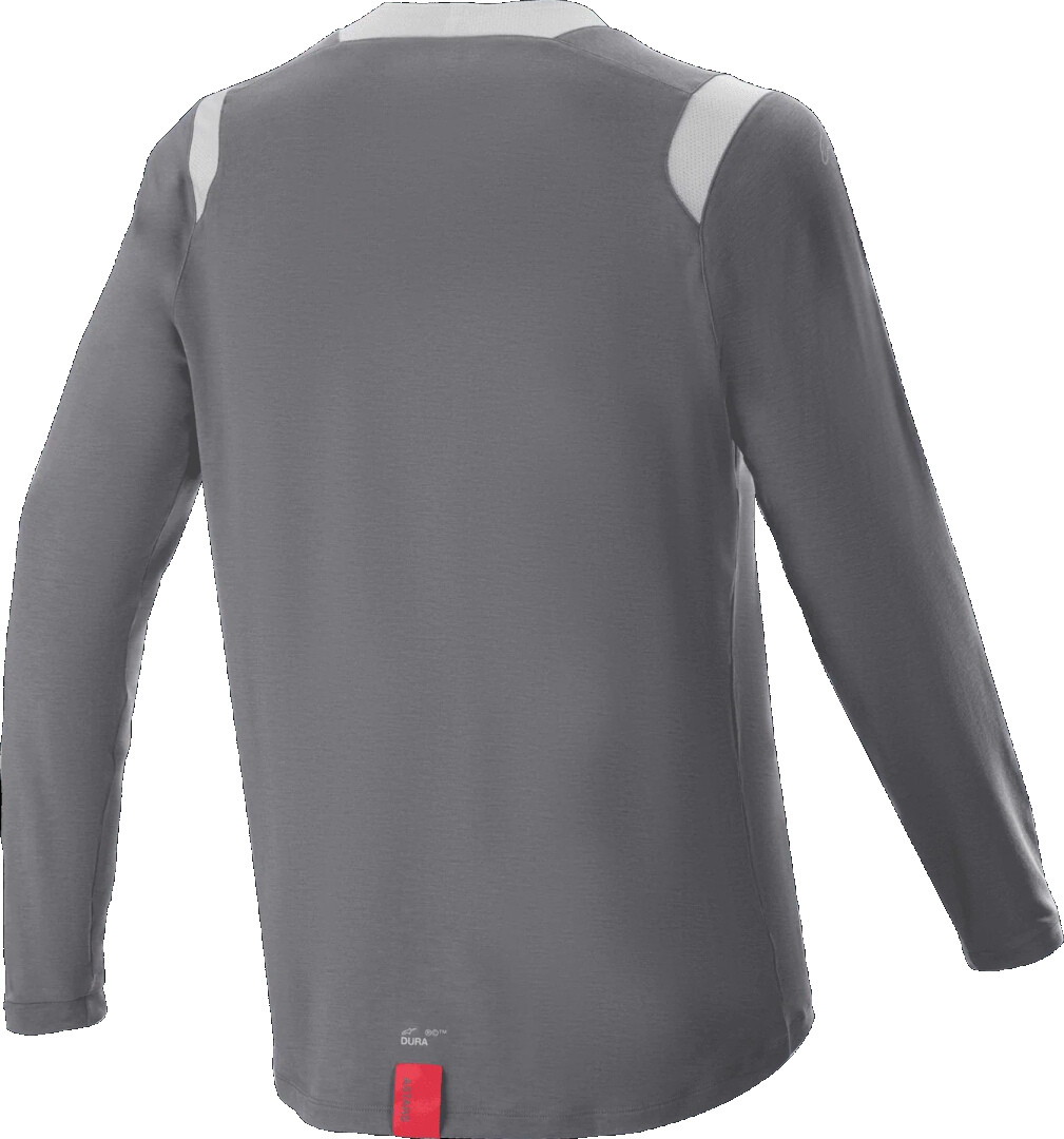 Alpinestars A-Dura Dri Wool Tricoul cu mânecă lungă pentru bicicletă Gri închis XL Figura 3
