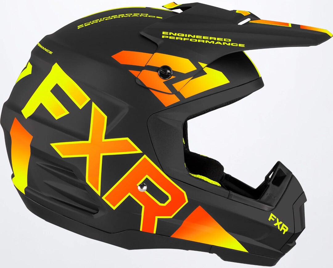FXR Torque Team Capacete Snowmobile preto/multicolorido XS (53/54) Figura 4