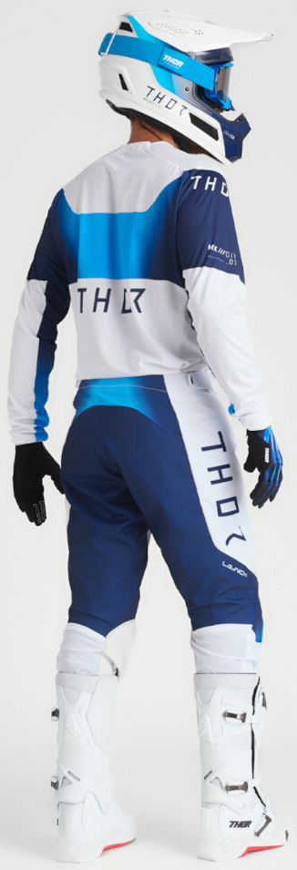 Thor Launchmode Storm Motocross Hose weiß/blau 30 Abbildung 7
